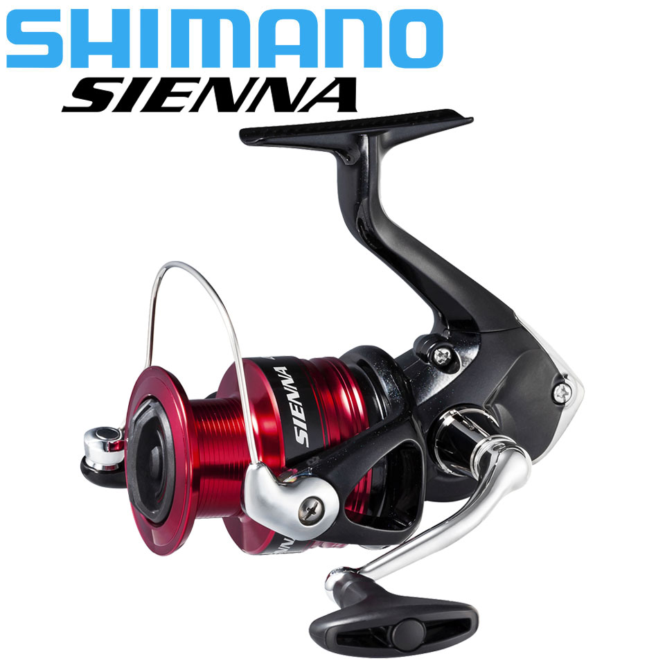 Shimano Reel Sienna - SHIMANO SIENNA Spinningowy kołowrotek AR-C metalowa