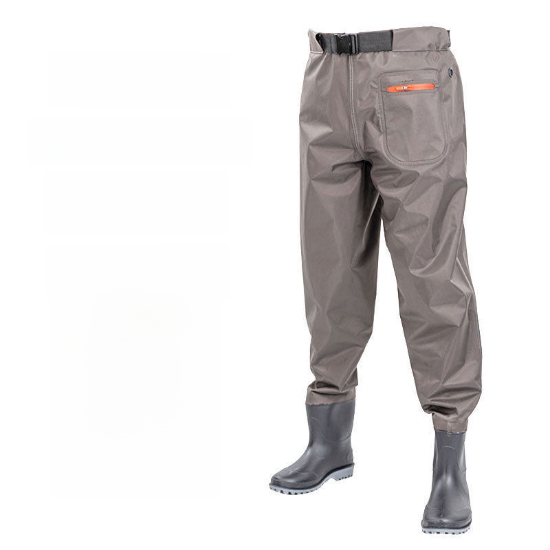 Fishing Rain Suit - Grube, długie do kolan spodnie przeciwdeszczowe