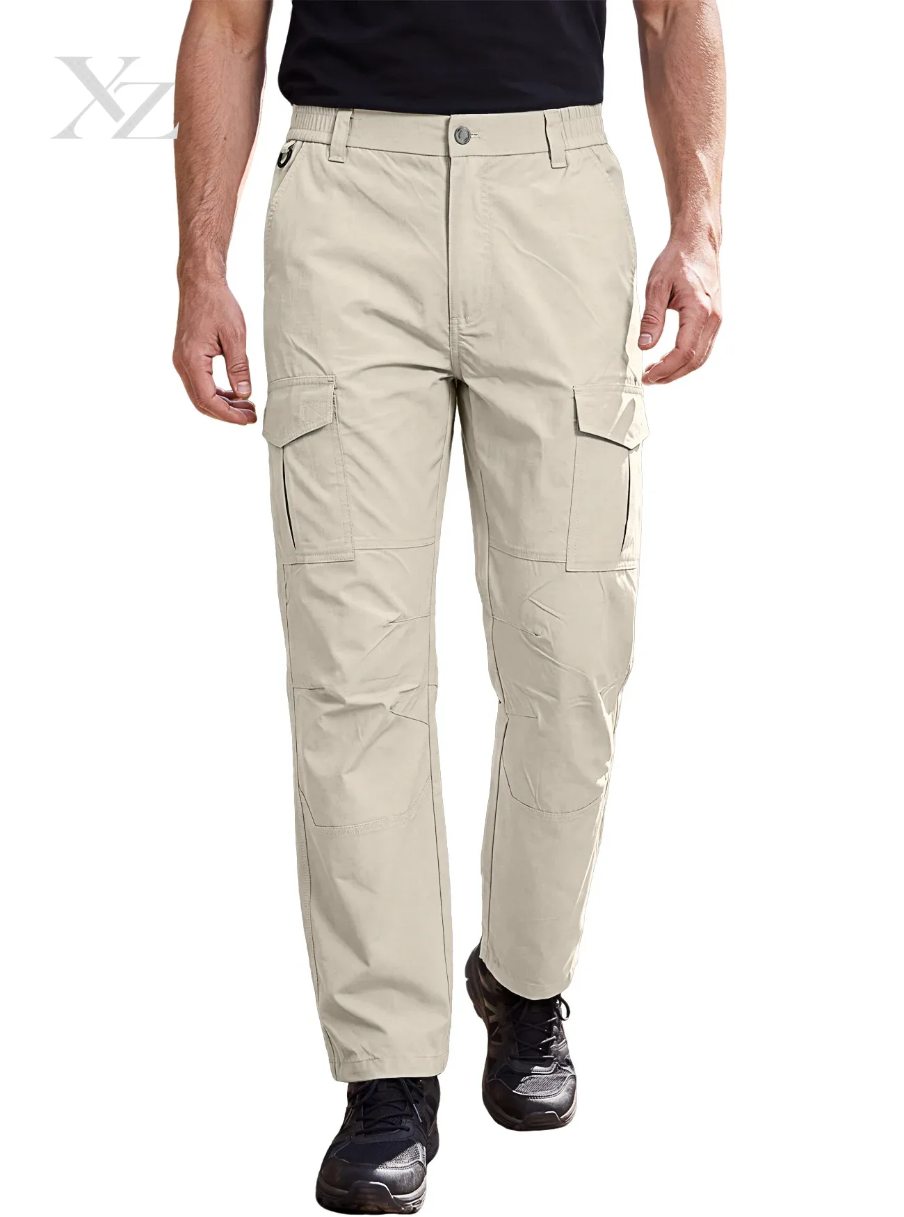 Fishing Pants Waterproof - Męskie wodoodporne spodnie cargo z wieloma