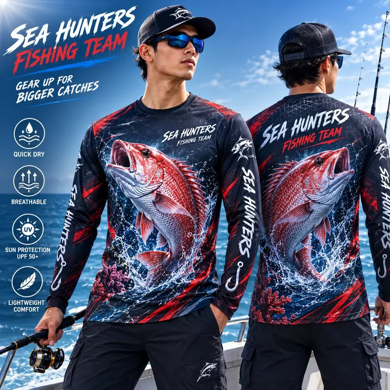 Męska koszulka do wędkowania z – Fishing Shirt Uv Protection recenzja i cena