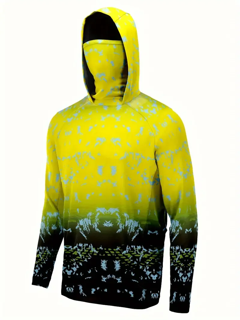 Koszulka wędkarska z kapturem, – Fishing Mask Sun Protection recenzja i cena
