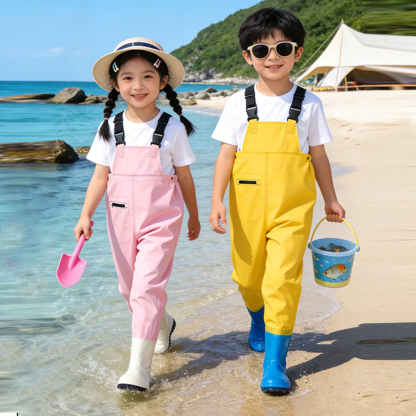Dziecięce wodoodporne spodnie  – Fishing Pants Waterproof recenzja i cena