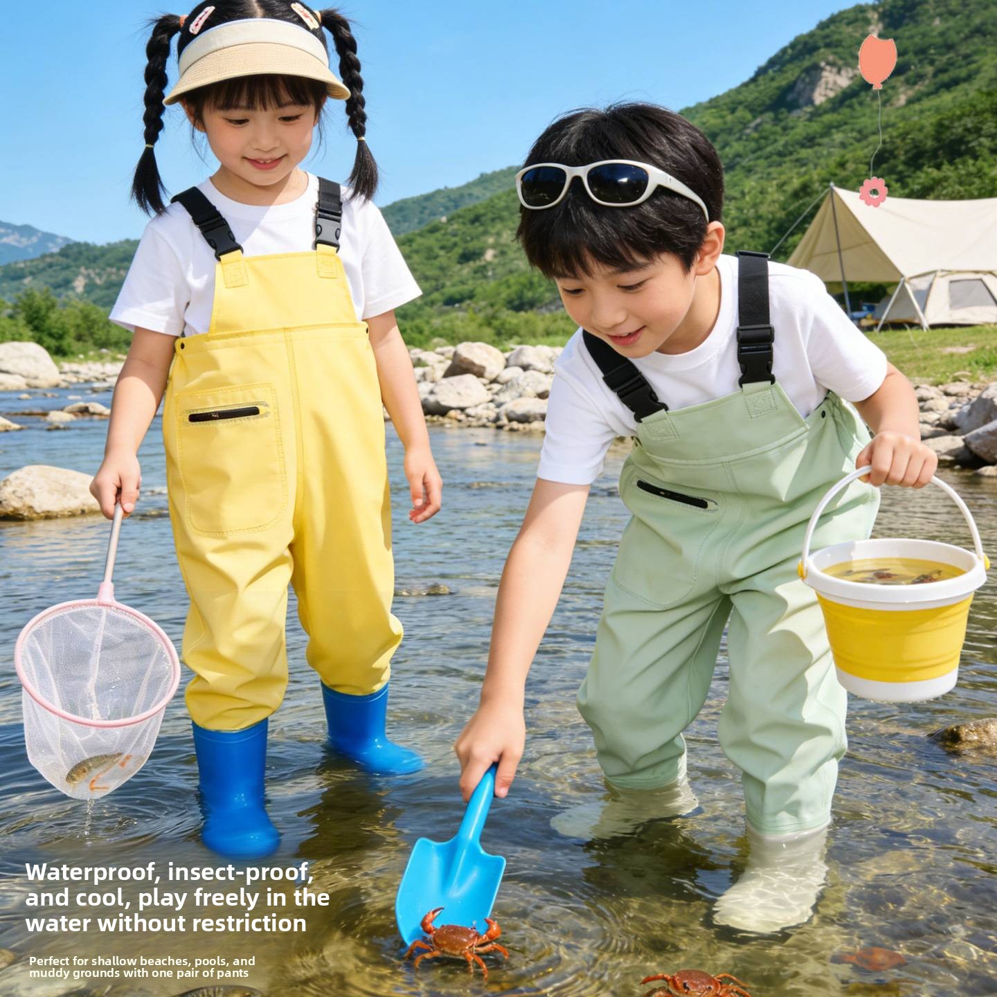 Dziecięce wodoodporne spodnie  – Fishing Pants Waterproof recenzja i cena